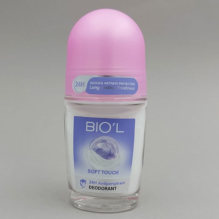 دئودورانت بیول BIOL ضد تعریق و خوشبو کننده بدن به حالت کرمی مدل SOFT TOUCH مناسب بانوان 50 میل 93775