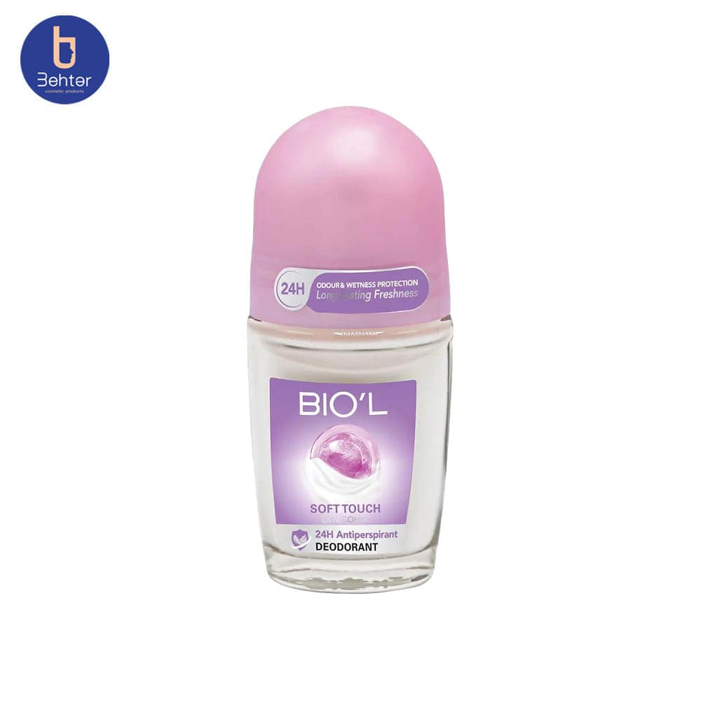 دئودورانت بیول BIOL ضد تعریق و خوشبو کننده بدن به حالت کرمی مدل SOFT TOUCH مناسب بانوان 50 میل 93775 — تصویر ۲