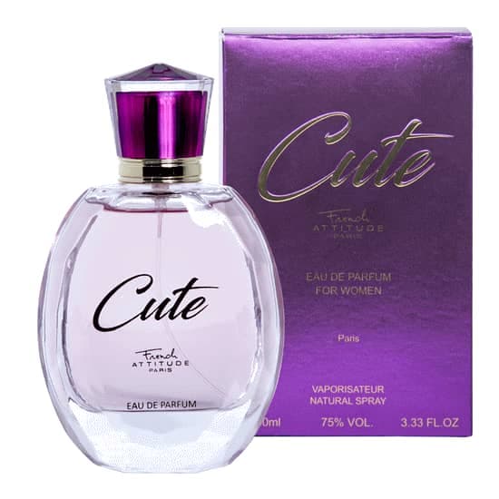 عطر ادکلن کیوت فرنچ اتیتود پاریس اصلی و اورجینال فرانسه FRENCH ATTITUDE CUTE 100ml