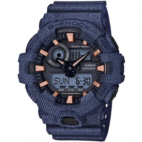 ساعت مچی مردانه کاسیو GSHOCKمدل GA-700DE-2ADR