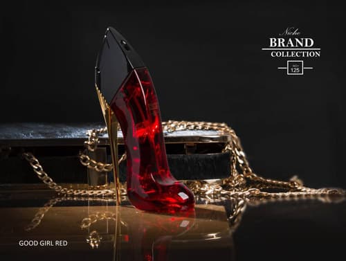 عطر ادکلن مینی گود گرل قرمز برند کالکشن | Carolina Herrera Good Girl RED حجم 25 میل کد 125 — تصویر ۲