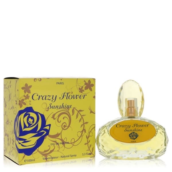 عطر ادکلن کریزی فلاور سان شاین زرد اصلی و اورجینال فرانسه YZY CRAZY FLOWER SUNSHINE 100ml