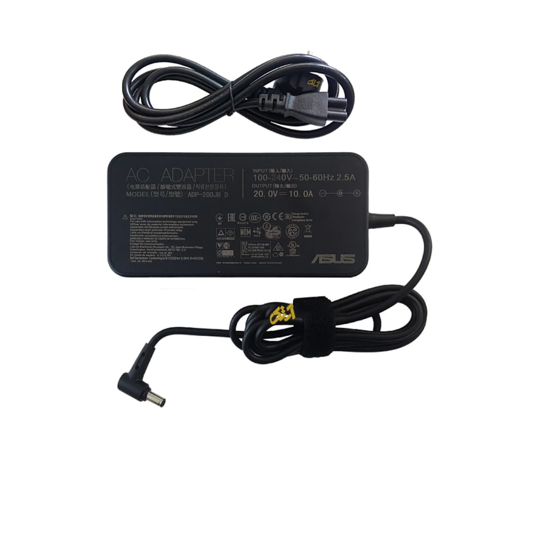 آداپتور شارژر لپ تاپ ایسوس 20 ولت 10 آمپر سوزن دار adaptor laptop ASUS ROG Flow Z13 GZ302 — تصویر ۴