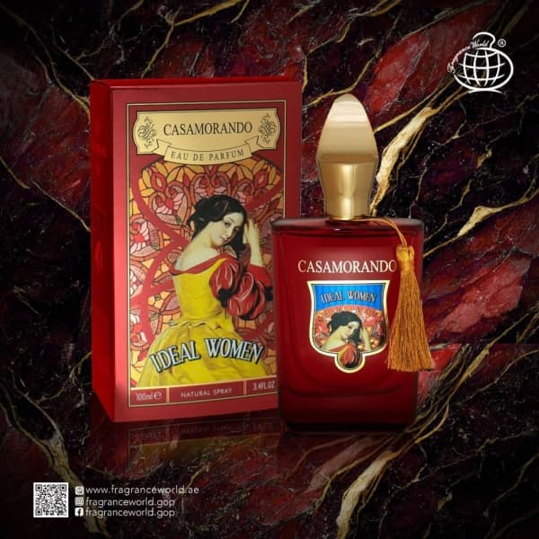 عطر ادکلن کازاموراتی بوکت آیدل / کازاموراندو ایدل وومن اصلی و اورجینال امارات CASAMORANDO IDEAL WOMEN