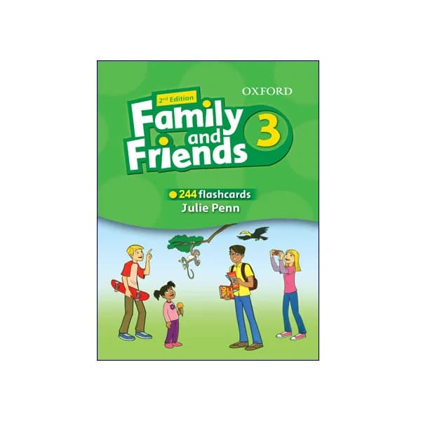 Flashcards Family and Friends 3 Second Edition