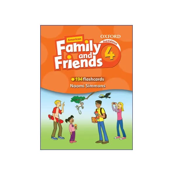 American Family and Friends 4 2nd Edition Flashcards