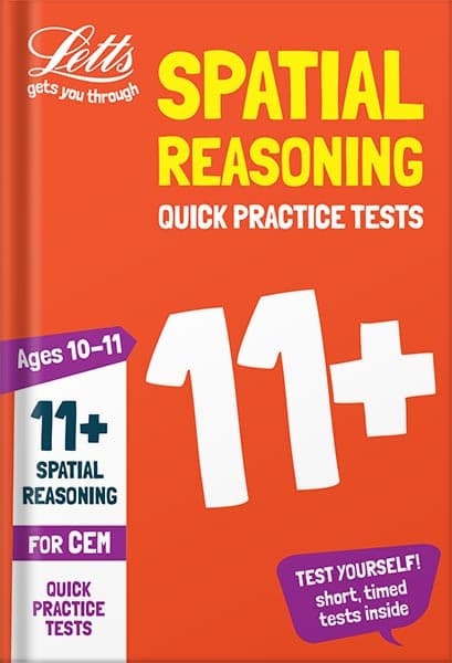 دانلود کتاب 11+ Spatial Reasoning Quick Practice Tests Age 10-11 for the CEM tests (Letts 11+ Success) by Letts 11+
