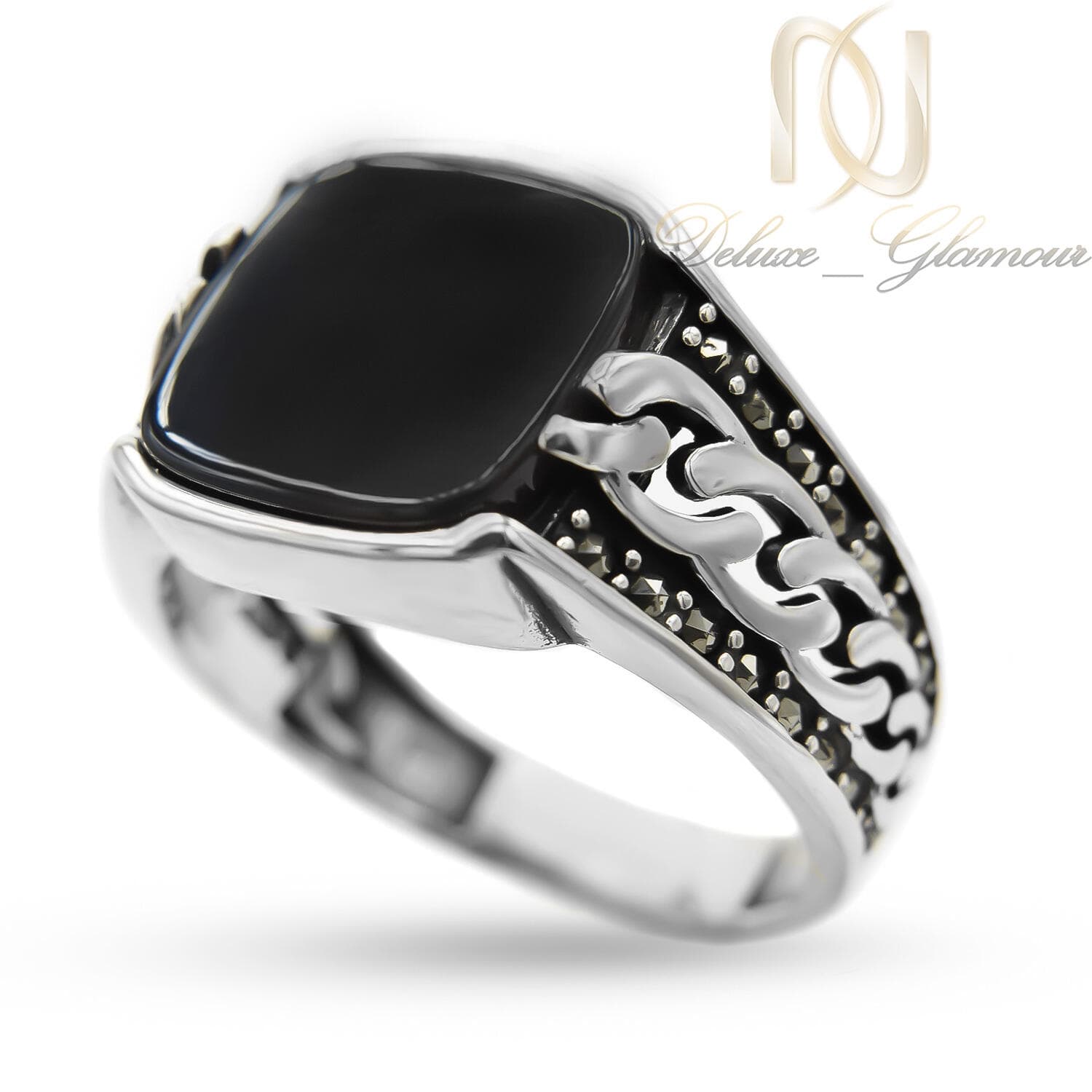 انگشتر مردانه ترک نقره 925 طرح کارتیر جدید rg-n973