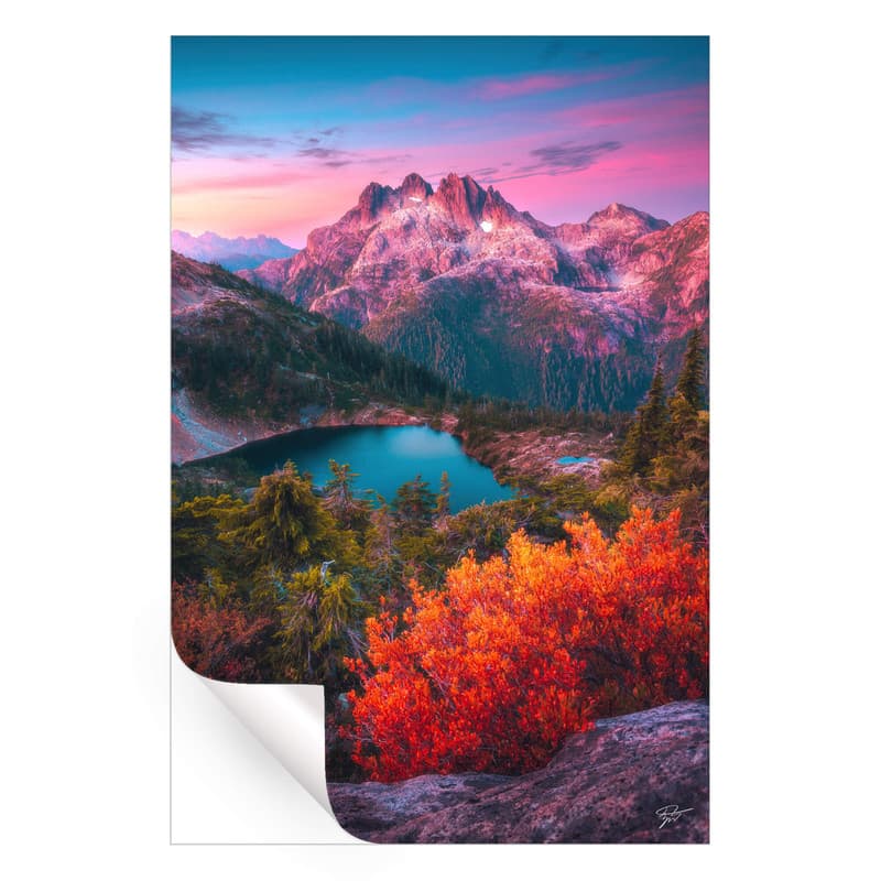 تابلو مدل Alpine pastels کد 248901279 — تصویر ۲