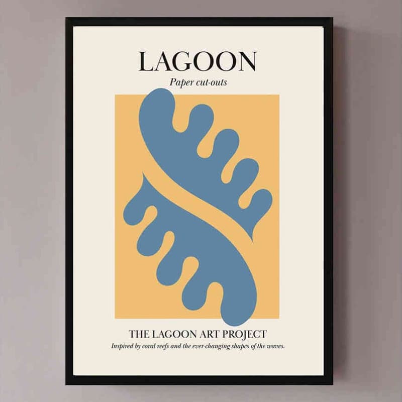 تابلو مدل Lagoon art کد 248901535 — تصویر ۳