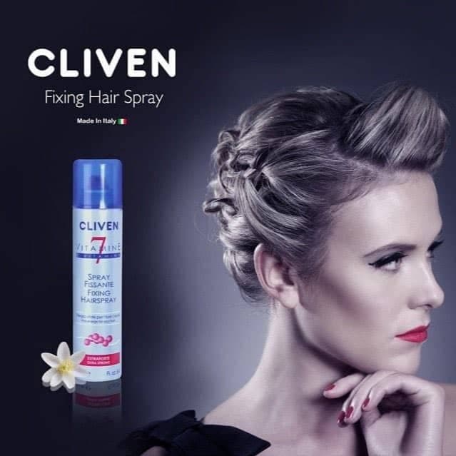 اسپری نگهدارنده حالت مو 7 ویتامینه کلیونCLIVEN مدل Extra Strong حجم 250 میلی لیتر — تصویر ۲