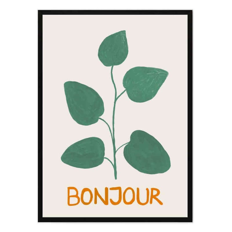 تابلو مدل Bonjour Botanicu کد 248901751