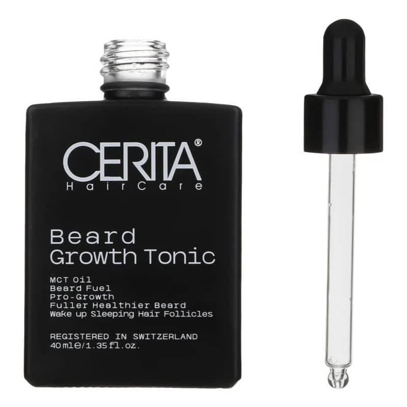تونیک تقویت ریش سریتا CERITA مدل قطره چکانی حجم 40 میلی لیتر — تصویر ۲