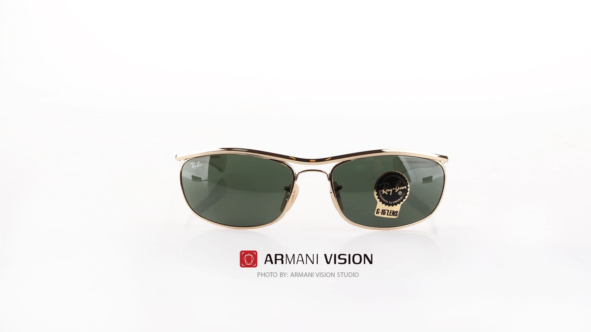 عینک ری بن RAYBAN – OLYMPIAN DELUXE – RB3119-M – 001/31 — تصویر ۴