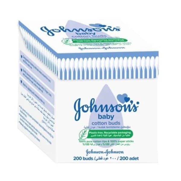 گوش پاک کن کودک جانسون (Johnson) 200 عددی — تصویر ۳