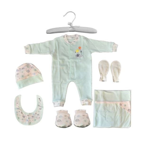 ست بیمارستانی نوزادی 7 تکه مادرکر ( Mothercare ) طرح فیل و جوجه