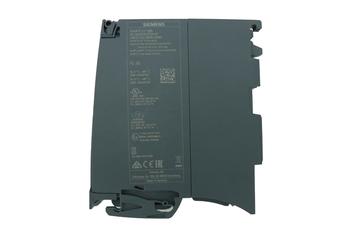 ماژول خروجی دیجیتال زیمنس کد فنی 6ES7522-1BH01-0AB0 — تصویر ۳