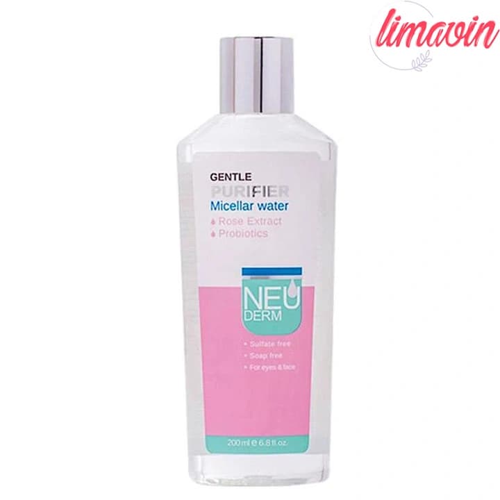 آب پاک کننده آرایش صورت نئودرم مدل Gentle Purifer حجم 200 میلی لیتر