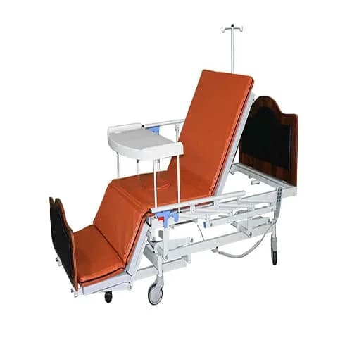 تخت بیمارستانی مبله صندلی شو لگن دار