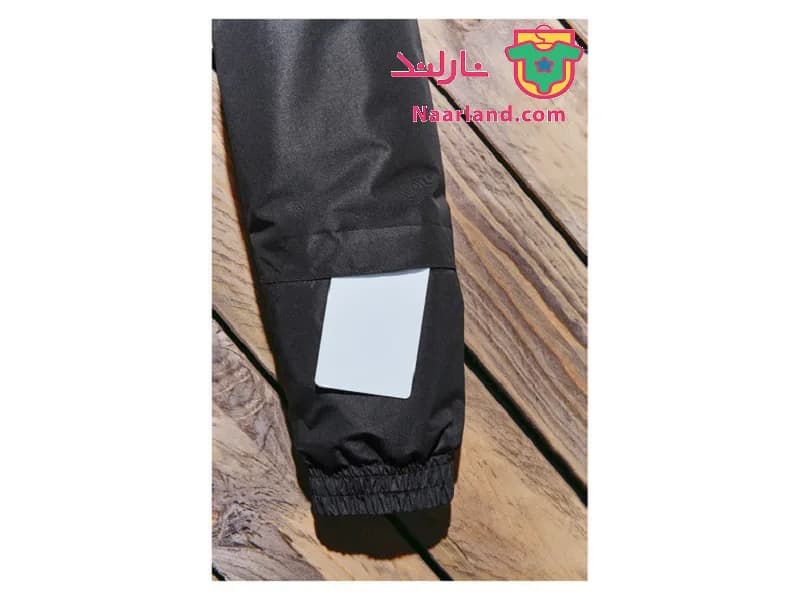 کاپشن دخترانه crivit آلمان مشکی پلنگی — تصویر ۵