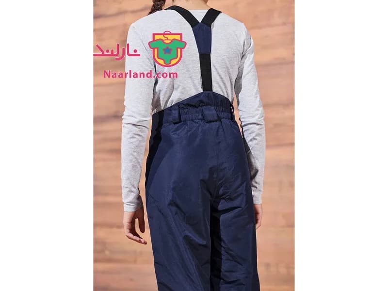شلوار اسکی crivit آلمان سرمه ای مدل شانه بند دار — تصویر ۷