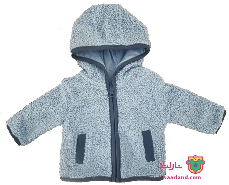 سویشرت نوزادی تدی لوپیلو (Lupilu) آبی روشن — تصویر ۳