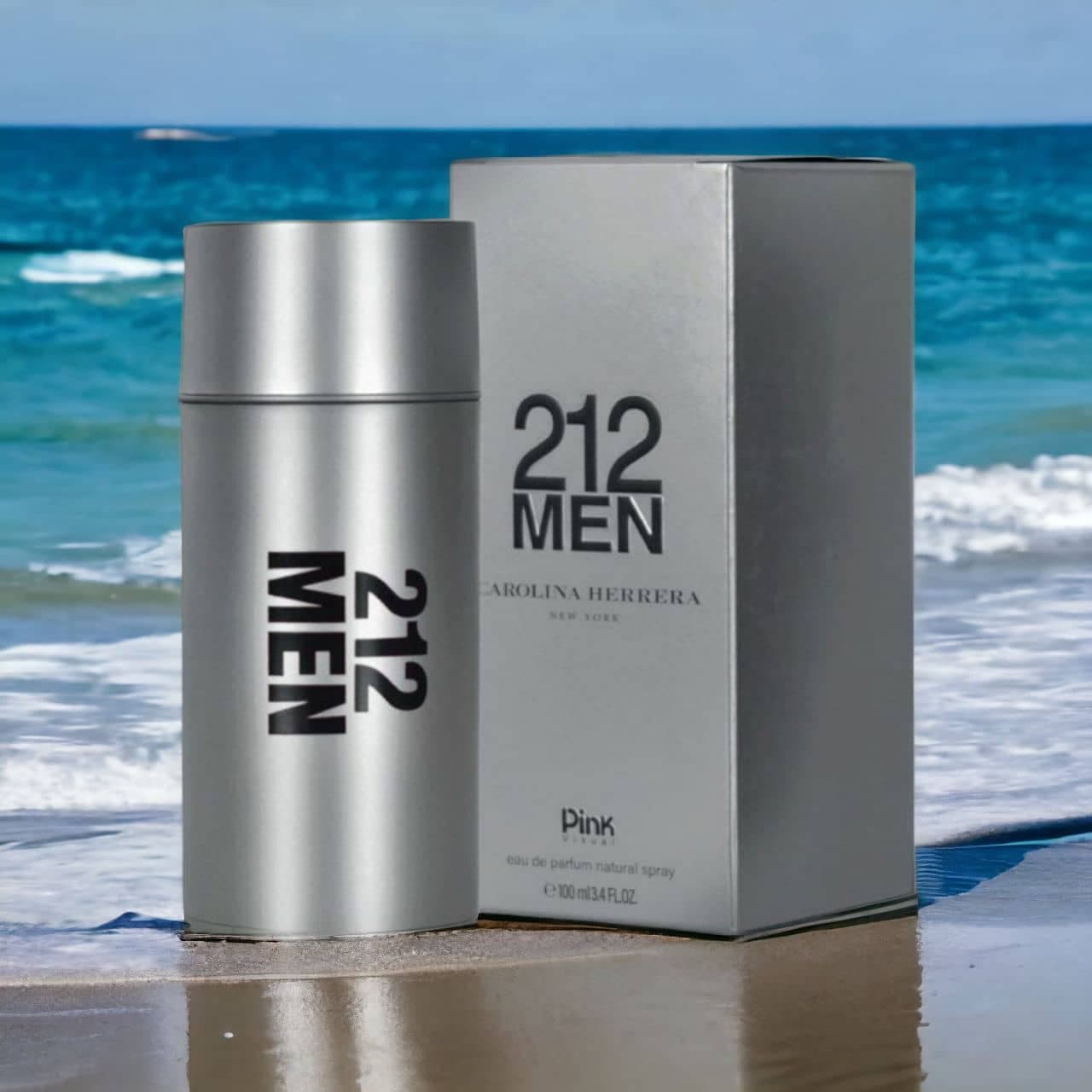 ادوپرفیوم مردانه 212 من پینک Pink حجم 100 میلی لیتر — تصویر ۲
