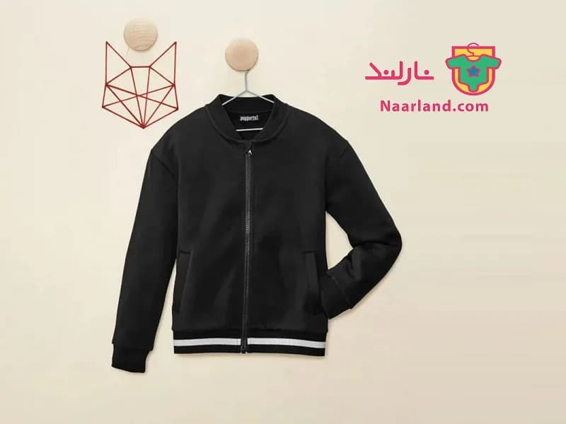 سویشرت دورس داخل کرکی پیپرتس Pepperts آلمان مشکی طرح wild mood — تصویر ۴