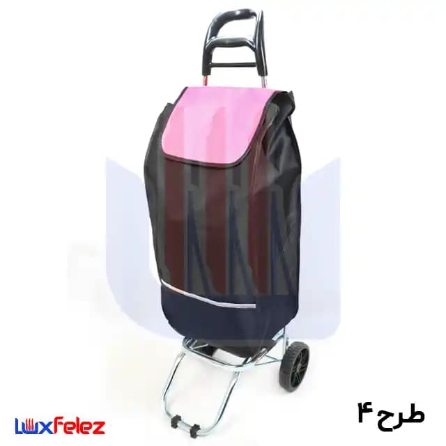 چرخ خرید مارال مدل اسپرت دسته پلاستیکی تاشو کد ۵۳۳ — تصویر ۶