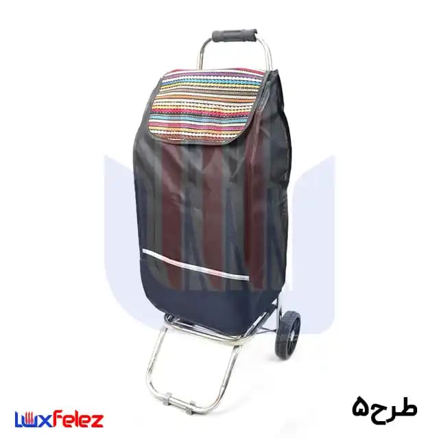 چرخ خرید مارال مدل اسپرت دسته ساده تاشو کد ۵۳۴ — تصویر ۷