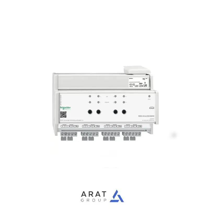 دیمر هوشمند اشنایدر جهت کنترل LED دارای 4 کانال MTN6710-0004