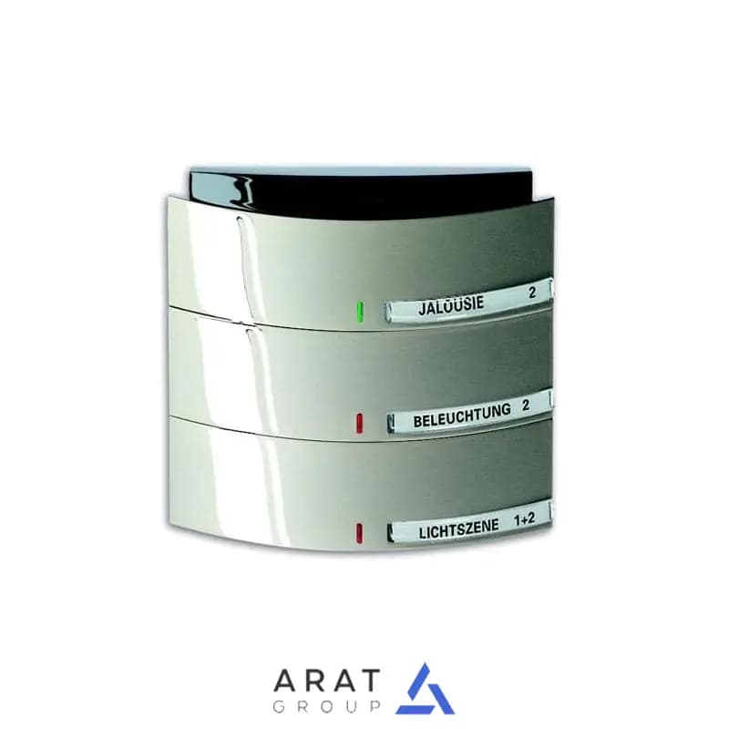 کلید 6 پل Abb با گیرنده IR مدل Busch-triton