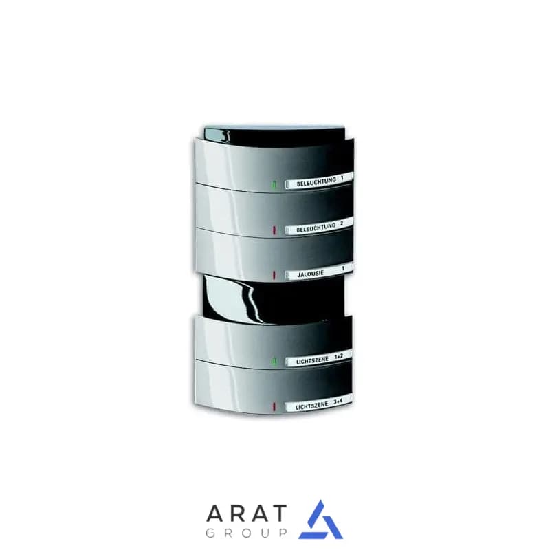 کلید 10 پل Abb با گیرنده IR مدل Busch-triton — تصویر ۲