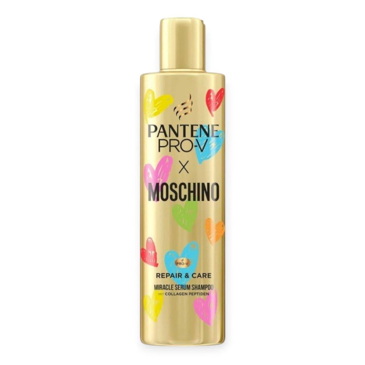 شامپو سرم میراکل پنتنPANTENE مدل موسکینو Moschino Repair & Protect حجم 225 میلی لیتر