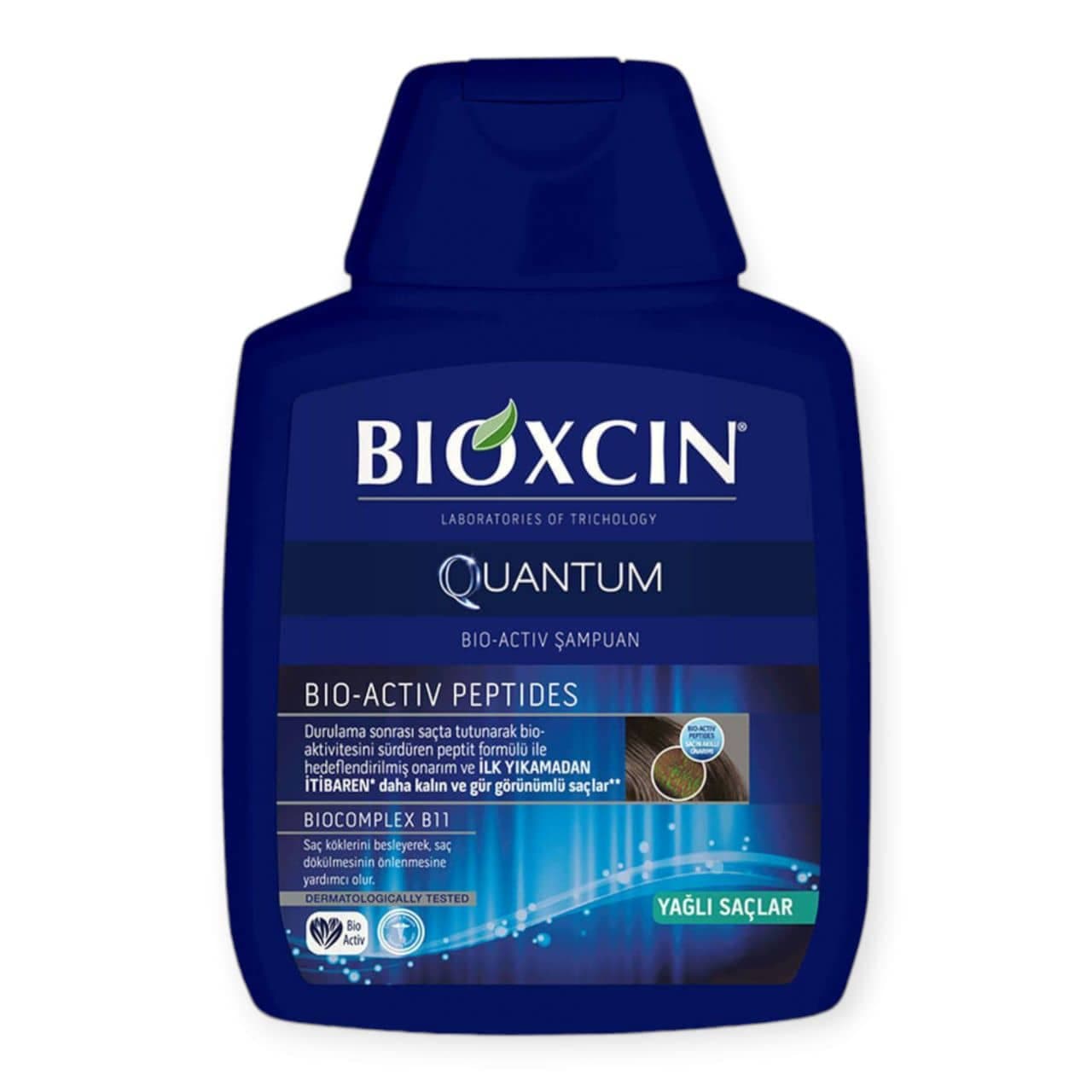 شامپو ضد ریزش آبی بیوکسین BIOXCIN مخصوص موهای چرب حجم 300 میل