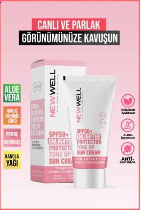ضد آفتاب صورتی نیوول NEW WELL sunscream — تصویر ۲