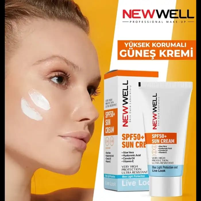 ضد آفتاب نیوول NEW WELL sunscream — تصویر ۲