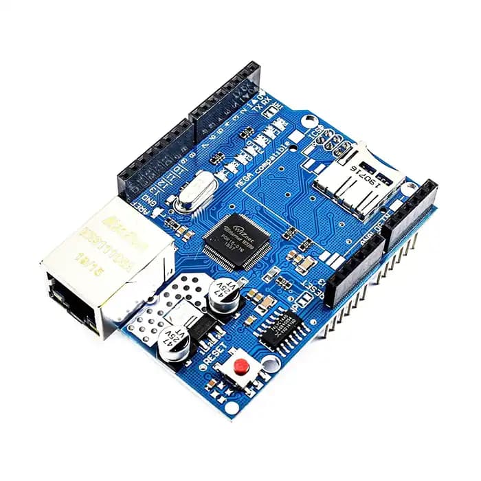 شیلد اترنت آردوینو Arduino UNO Ethernet Ethernet W5100 Shield — تصویر ۲