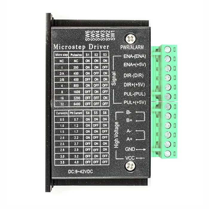 درایور استپر موتور 4 آمپر TB6600 بدنه فلزی