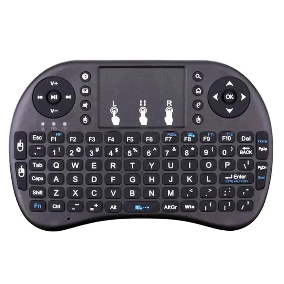 مینی کیبورد وایرلس دارای تاچ پد WiFi 2.4GHz