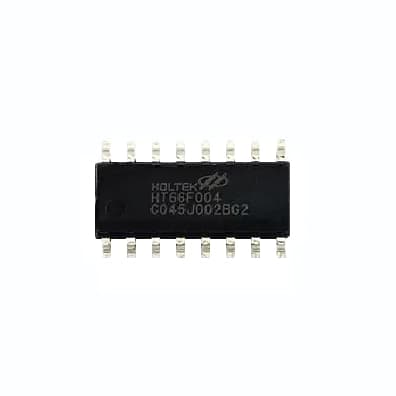 میکروکنترلر HT66F004 برند Holtek پکیج SOIC16