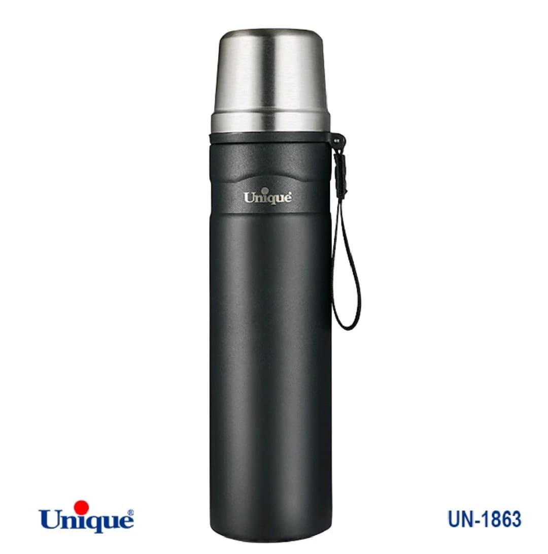 فلاسک قلمی – کوهی 800 میلی لیتر یونیک کد UN-1863 رنگ مشکی