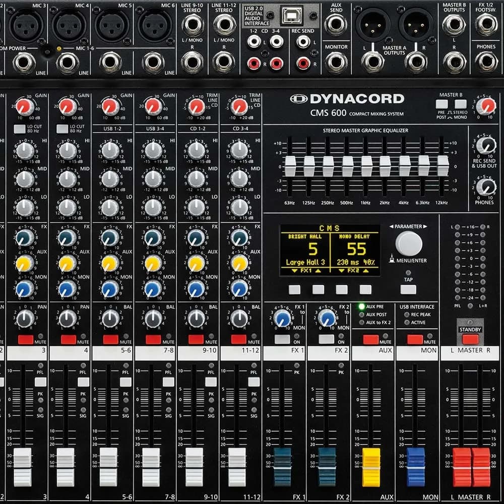 میکسر آنالوگ CMS600-3 برند Dynacord گرید 1 — تصویر ۳