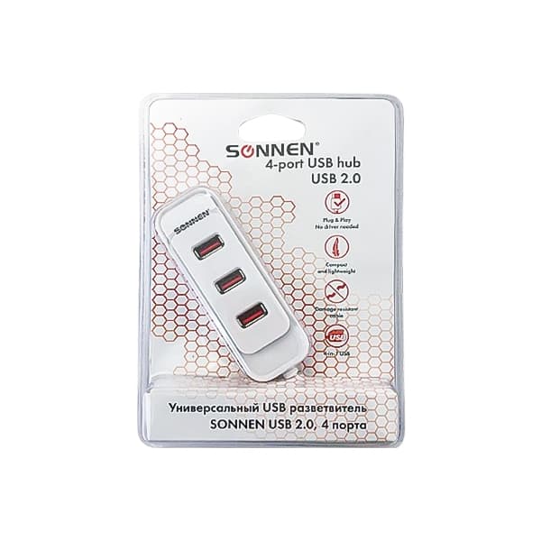 هاب 4 پورت Sonnen USB — تصویر ۲