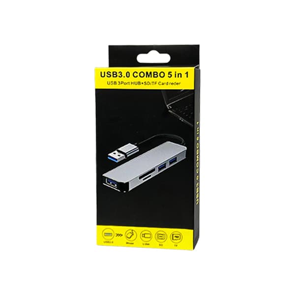 هاب و رم ریدر کمبو USB3.0 — تصویر ۲