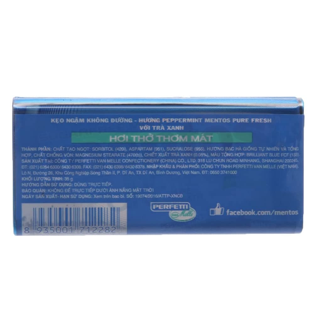 قرص خوشبوکننده دهان منتوس Mentos Pure Fresh — تصویر ۳