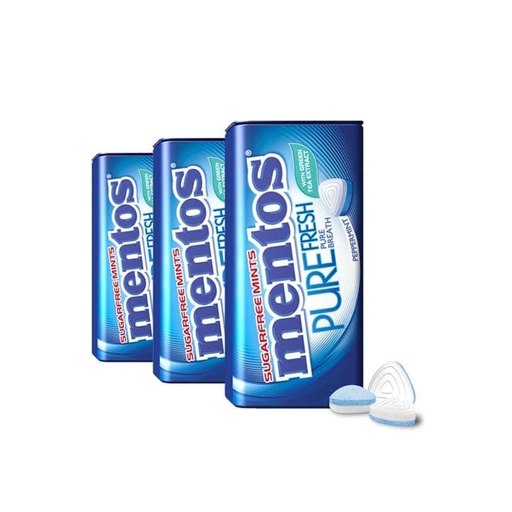 قرص خوشبوکننده دهان منتوس Mentos Pure Fresh — تصویر ۲