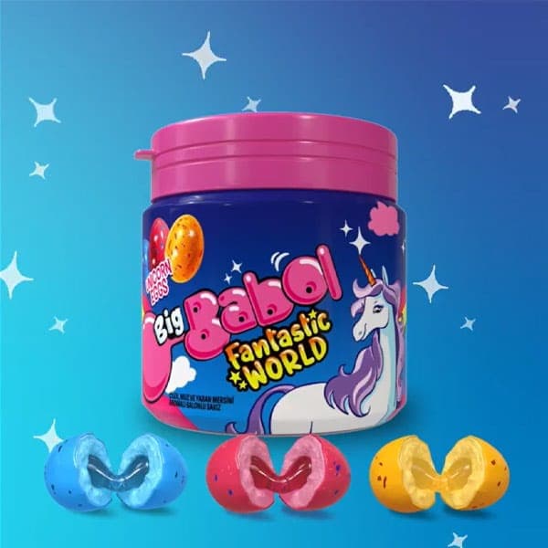 آدامس فنتستیک ورلد 90 گرمی بیگ بابل BigBabol — تصویر ۳