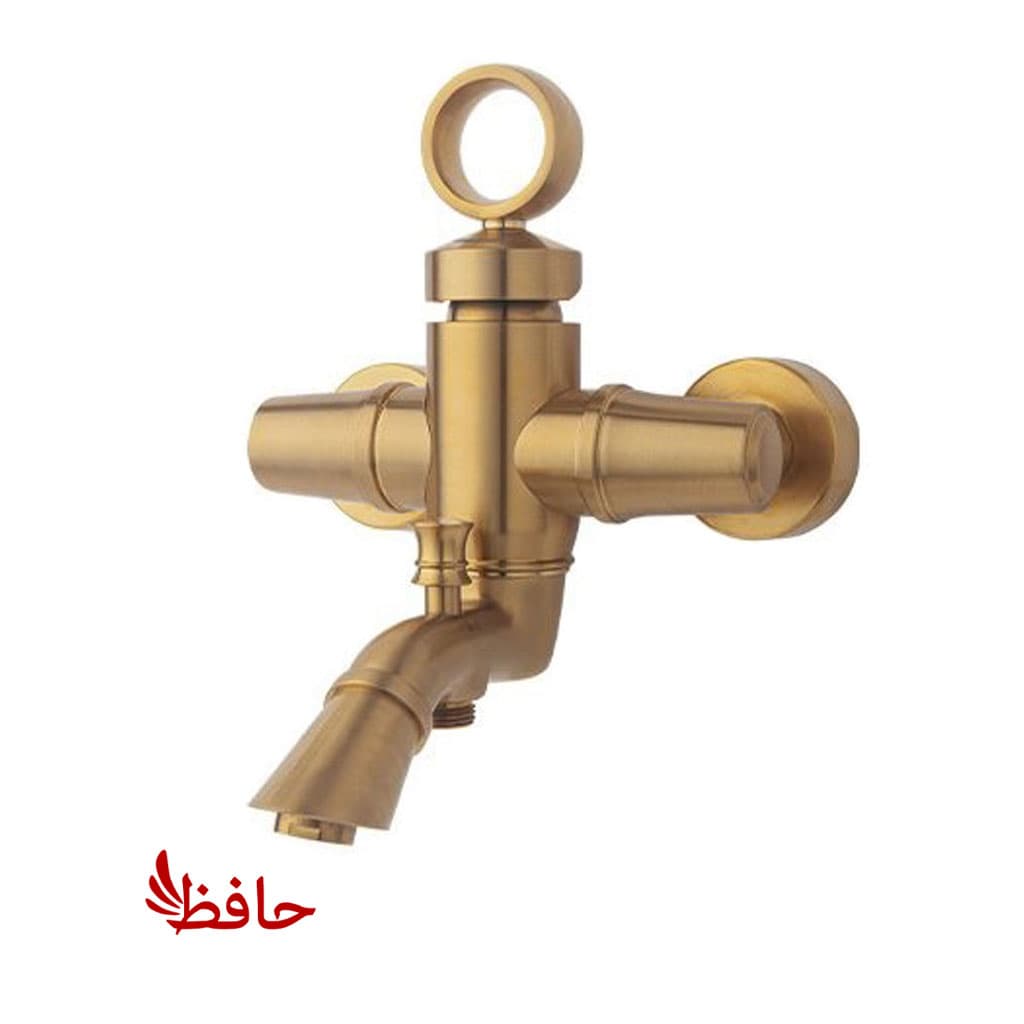 شیر حمام راسان مدل آنیتا طلایی مات