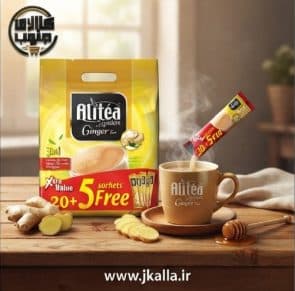 چای زنجبیلی علی‌ تی بسته 25 عددی — تصویر ۴
